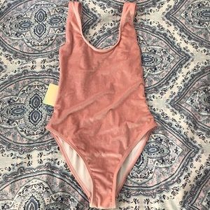 One piece bathing suit